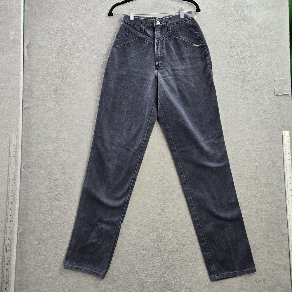 VINTAGE Rocky Mountain Clothing Co. Women Jeans 30/11‎ Gray Denim 35" Inseam